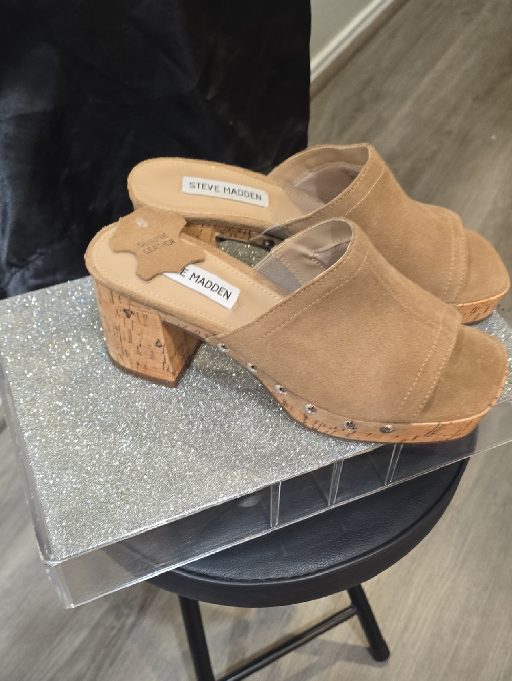 Steve Madden Celiah Platform Sandal- Tan - Picture 11 of 12